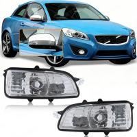 ราคา 2PCS สําหรับ Volvo S40 S60 S80 C30 C70 V40 V50 V70 ด้านข้างกระจกตัวบ่งชี้แบบไดนามิก LED ไฟเลี้ยวไฟกระพริบ (45850267531)