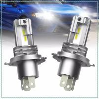 ราคา หลอดไฟ LED สูงและต่ำ9003 H4 2ชิ้นพร้อมไฟหน้าแบบ CANbus สำหรับ Audi Honda VW Toyota H4หลอดไฟ LED รถจักรยานยนต์ไฟหน้า H4 (53661701309)