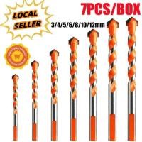 ราคา ชุดดอกสว่านคาร์ไบด์ 5 ชิ้น ขนาด 3-8 มม. ดอกสว่านเจาะกระจก เจาะกระเบื้อง เซรามิก คอนกรีต หัวสว่าน 4 คม ทนต่อการสึกหรอ (45156731822)