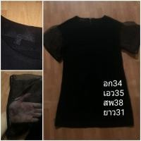 ราคา CPS dress เดรสcps แขนซีทรู (23825754611)