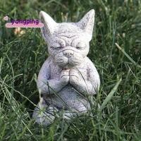 ราคา French Bulldog Meditating รูปปั้นเรซิ่นสุนัขรูปปั้นพระพุทธรูป Meditating Bulldog เรซิ่นเครื่องประดับ,โยคะ Bulldog เครื่องประดับ (27644901512)