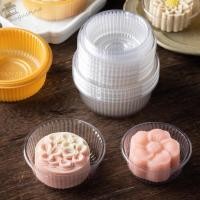 ราคา ออกัสติน 100ชิ้นกล่องบรรจุขนม,หนารอบขนมไหว้พระจันทร์ถาดด้านใน,ภาชนะบรรจุอาหารพลาสติกใส/สีเหลืองดวงจันทร์ผู้ถือเค้กเบเกอร (49911719827)
