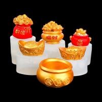 ราคา GOLDEN JAR SILICON MOLD (WITH GOLD RING) สําหรับเค้กเยลลี่ 4 มิติ (47656121831)