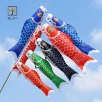 ราคา PEDNF ญี่ปุ่นปลาคาร์พ Windsock, 40/70/100 ซม.การ์ตูนปลาคาร์พสเปรย์ Windsock, ปลาธงแบบดั้งเดิมแขวนที่มีสีสันปลาคาร์พลมถุงเท้าธงซูชิบาร์ (48562075717)