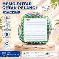 ราคา PARTNER PRINT BOX MEMO PAPER M105, PARTNER RAINBOW PRINT ROTATING MEMO M103 (48961617451)