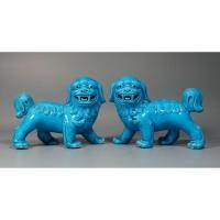 ราคา สิงโตคู่กระเบื้องจีนของเก่า (20081009957)