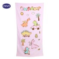 ราคา Enfant (อองฟองต์) ผ้าขนหนูลายน้องไดโนเสาร์ สีชมพู ขนาด 24x48 นิ้ว (23182472519)