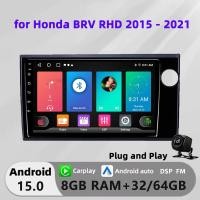 ราคา Honxun ESSGOO ASTRAL Kenwood 8G+64 Android หัวสําหรับ Honda BR-V BRV RHD 2015 -2021 เครื่องเล่น 2din สเตอริโอมัลติมีเดีย carplay android หน้าจอสัมผัสอัตโนมัติ (51960992840)
