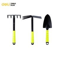 ราคา Deli ชุดอุปกรณ์ทำสวน เครื่องมือทำสวน ส้อมพวนดิน จอบถากหญ้า จอบ พลั่ว คราด เสียม พรวนดิน ขุดดิน ปรับหน้าดิน Gardening Set (25020798590)