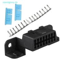 ราคา Remitglory OBD2 16Pin Connector OBD2 OBD 2 16Pin หญิงตัวเชื่อมต่อมุม OBD หญิงลวด Soets OBDII Connector TH (48810454764)