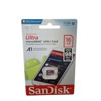 ราคา SANDISK ULTRA MICROSDHC 16GB SPEED 98MB/S (50510340232)