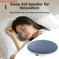 ราคา RADIANTSYNC ภายใต้ลําโพงบลูทูธหมอน บลูทูธ 5.4 Mini White Noise|มัลติฟังก์ชั่ช่วยนอนหลับบางเฉียบในตัวเสียงรบกวนสีขาวห้องนอนหมอนลําโพงเพลงนอนหลับ (55507879619)