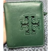 ราคา กระเป๋าสตางค์ใบสั้น สีเขียว Tory Burch (19532715333)