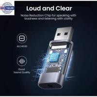 ราคา UGREEN รุ่น 80864 Sound Card USB to แจ๊ค 3.5มม. การ์ดเสียงสำหรั PC, โน๊ตุ๊ค, PS4 External USB Sound Card Microphone (23085347311)
