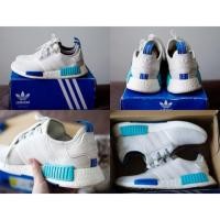 ราคา ❌SOLD❌Adidas NMD R1 White blue 8UK ของแท้ (1112415554)
