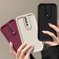 ราคา สําหรับRedmi K30 Redmi K30iเคสโทรศัพท์Redmi K30 5GกรณีกันกระแทกสีทึบซิลิโคนปลอกM1912G7BE,M1912G7BC Soft TPUปกหลัง (56461494389)