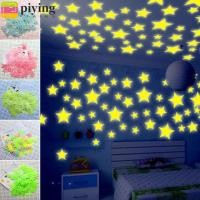 ราคา PIYING สติ๊กเกอร์ติดผนังเรืองแสง, สติ๊กเกอร์ดาวเรืองแสงสีสันสดใส, กระดาษติดผนัง DIY เรืองแสงในที่มืดสติ๊กเกอร์ติดผนังห้องนอนเพดานห้องนั่งเล่น (44100350537)