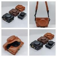 ราคา Orangesea ฝาครอบกล้องอเนกประสงค์ Retro กระเป๋าหนัง PU สําหรับ RX100 กล้องดิจิตอล Feature ขาตั้งกล้อง Mount และ Magnetic Fas (55957610947)