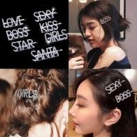 ราคา อยู่ๆก็กลับมาฮิตกิ๊ฟติดผม SEXY KISS BOSS GIRLS HAPPY STAR แบบดาราเซเลป ฮิตจัดปลัดบอก!!! (1889804062)