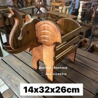 ราคา กระถางไม้สัก กระถางดอกไม้ (รูปช้าง) (3161180526)