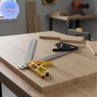 ราคา DOUSUN Precision 12 Inchbination Square Ruler 300MM Level Gauge สําหรับ DIY ช่างไม้และวิศวกรรมโครงการ TH (26744902926)