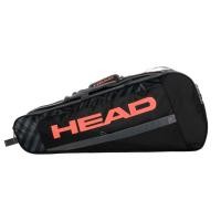 ราคา Head กระเป๋าเทนนิส Base Racquet M Tennis Bag 6R | Black/Orange ( 261313 ) (25112246481)