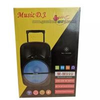 ราคา MUSIC D.J. ลำโพงบลูทูธ 8นิ้ว มีล้อลาก M-M999 (15424379745)