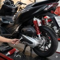 ราคา โช๊คหลังแต่งคุณภาพสูง สำหรับ Honda PCX ทุกรุ่น (125/150/160) (46210203130)