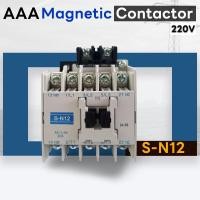 ราคา AAA แมกเนติก คอนแทคเตอร์ SN-12 Coil AC220V Magnetic AC Contactor S-N12 (29971177643)