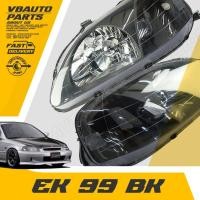 ราคา โคมไฟหน้าเพชร Honda Civic EK โคมดำ ปี(EK-99)ไม่มีไฟหรี่ *ราคาต่อคู่ครับผม (1821976671)