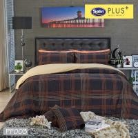 ราคา Satin Plus ผ้าปูที่นอน (ไม่รวมผ้านวม) 3.5/5/6 ฟุต ลาย PP003 ลิขสิทธิ์แท้ (7952651537)