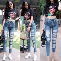 ราคา 【Major Made.】กางเกงยีนส์ Jeans HouseNo.JH1297 (1855194573)