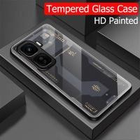 ราคา สําหรับ Vivo iQOO Neo 10 กรณี iQOO Neo 10 Pro + กระจกนิรภัย Hard กันชนป้องกันกลับเคสโทรศัพท์บน iQOO Neo10 Pro Plus (44001682937)