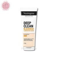 ราคา Neutrogena Deep Clean Blackhead Eliminating Scrub 100 g นูโทรจีนา ดีพ คลีน แบล็คเฮด อีลิมิเนทติ้ง สครับ (5605104136)
