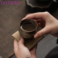 ราคา NORMAN ถ้วยชาสโตนแวร์, ถ้วยมาสเตอร์สไตล์โบราณ 80 มล., แก้วกาแฟแฮนด์เมดญี่ปุ่นย้อนยุคในครัวเรือนมัทฉะ (46411610343)