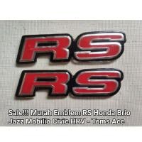 ราคา สัญลักษณ์ RS Honda Brio Mobilio Civic HRV Jazz Logo (25014082233)