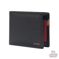 ราคา JACOB กระเป๋าสตางค์ชายหนังนิ่ม พร้อมช่องใส่รูปภาพ รุ่น BRUNNEIS TONE 22614 (24496343766)