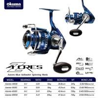 ราคา รอกตกปลา รอกสปินนิ่ง OKUMA AZORES 4000 5000 5500 6500 8000 (19473178419)
