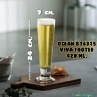 ราคา แก้วไวน์ Ocean VIVA B16315 420ml. สีใส ทรงสูง ใส่เบียร์ บรรจุ 1ใบ (10602694711)