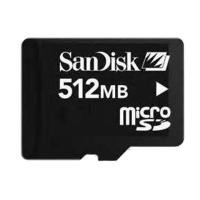 ราคา SanDisk 512MB MicroSD Memory Card การ์ดเก่า กล้องเก่า การ์ดโทรศัพท์ (22822162586)