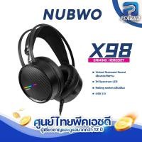 ราคา Nubwo X98 Gaming Headset หูฟังเกมมิ่ง เสียงรอบทิศทาง พร้อมไฟ LED (26510091977)