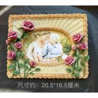 ราคา หนังสือขายดีแห่งปี กรอบรูปเรซินลายกุหลาบสานหวาย สไตล์ยุโรป วินเทจหรู สำหรับตกแต่งบ้าน ของขวัญสุดพรีเมียม (41030733774)
