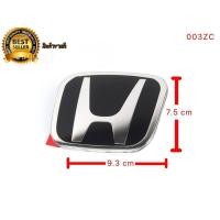 ราคา new item โลโก้ logo H ดำ สำหรับรถ Honda 003zc ขนาด (9.3cm x 7.5cm) ด้านหลังโค้งสำหรับ civic FD city 2009*** (50802634156)