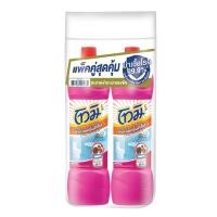 ราคา [สินค้าส่งด่วน] โทมิ น้ำยาล้างห้องน้ำ ชมพู 850 มล. X2 (53662460992)