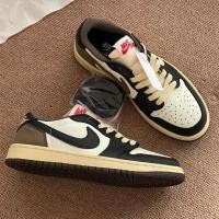 ราคา เชือกรองเท้ากลม เชือกรองเท้า เหมาะสําหรับ nike court borough 2 สีดําสีขาวสีน้ําตาล Retro Distressed Beige Oil Wax Shoelaces สีทึบเชือกรองเท้า (44912285579)