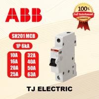 ราคา ABB ลูกเซอร์กิต เบรกเกอร์ 1P 6A 10A 16A 20A 25A 32A 40A 50A 63A 6kA SH201 เกาะราง DIN เบรกเกอร์ลูกย่อย MCB (42754177449)