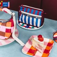 ราคา Lesportsac Classic Mini Hobo กระเป๋าใบเล็กมินิใบเล็ก กระเป๋าโฮโบใบเล็ก Style 3537 LeSportsac x Sardine (47052796294)