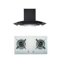 ราคา TEKA เครื่องดูดควันกระโจม LINEA NCW 90 T30 90 ซม. สีดำ + เตาแก๊สฝัง 2 หัว S72 2G AI AL 2DR (28813642736)