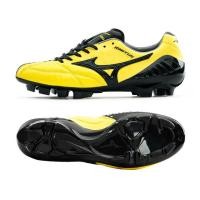 ราคา Mizuno Wave Ignitus Japan K-Leather Shoes รองเท้าฟุตบอลผู้ชาย สีเหลือง P1GA224409 ครับ (43631372261)
