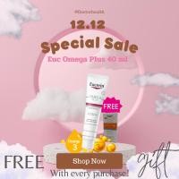 ราคา Eucerin Omega Plus Extra Soothing 40 ml ลอตใหม่ 27/08/24 แถม Omega Tester (51512093)